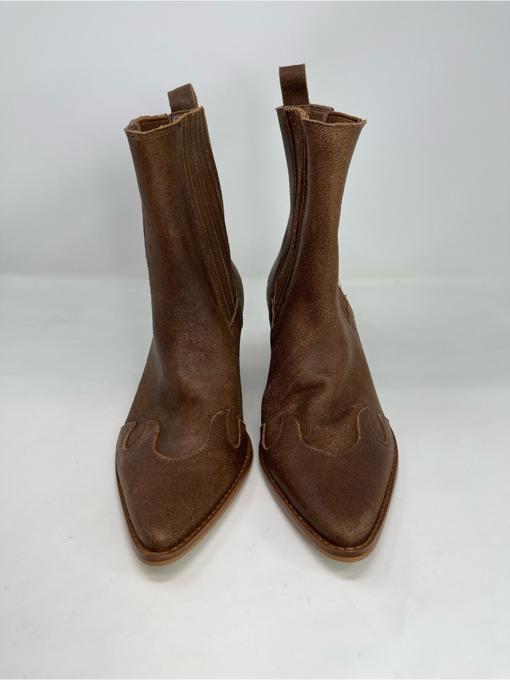 New Anthropology Matisse Collins Ankle Boot Leather upper size 9 - Picture 4 of 7
